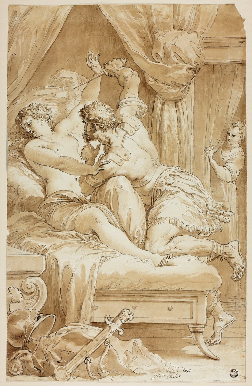 Voldtægt af Lucretia af Giuseppe Cades