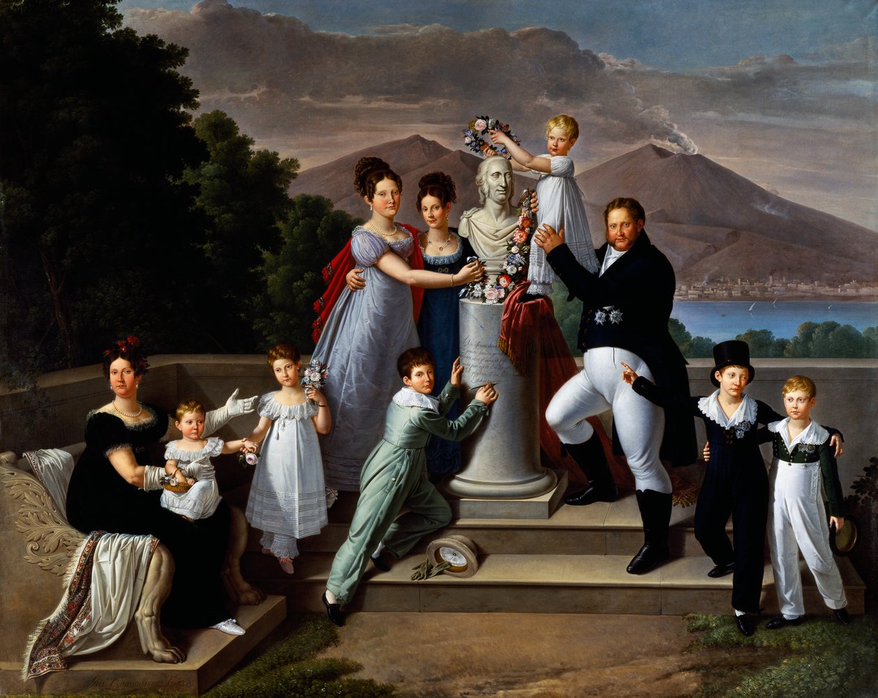 Frans I af de to Sicilier (Napoli af Giuseppe Cammarano