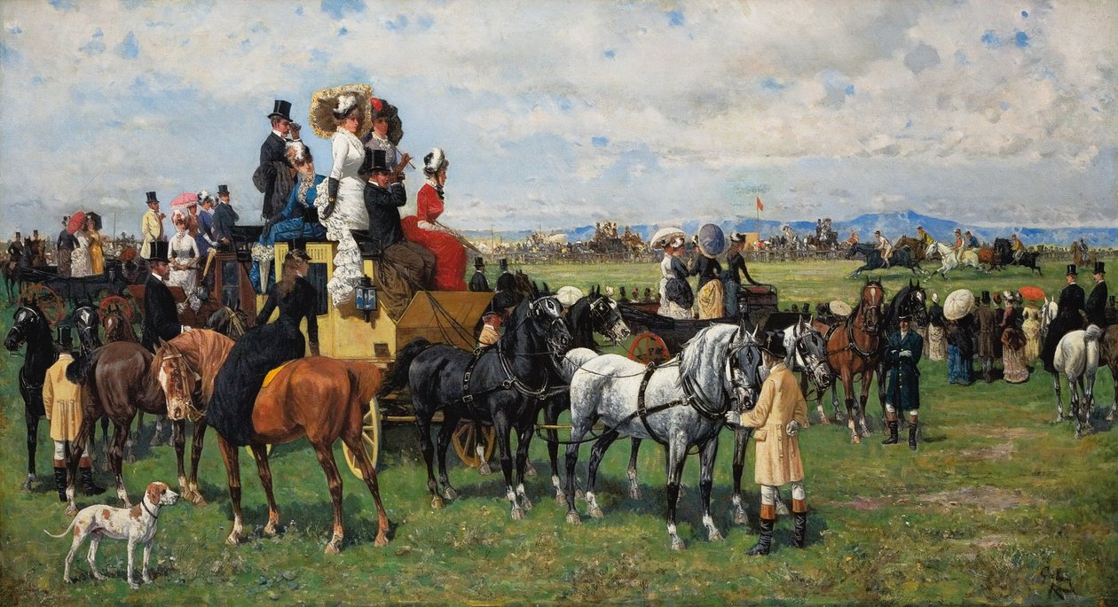 Derby Reale, efter 1880 af Giuseppe Gabani