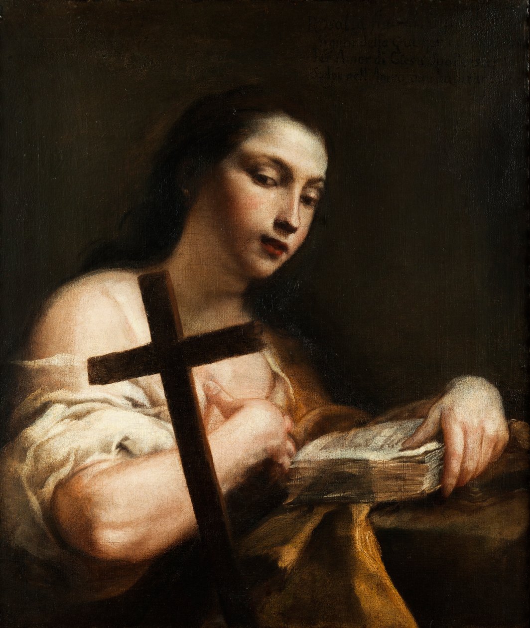 Sankt Maria Magdalene som Sankt Rosalie af Giuseppe Maria Crespi