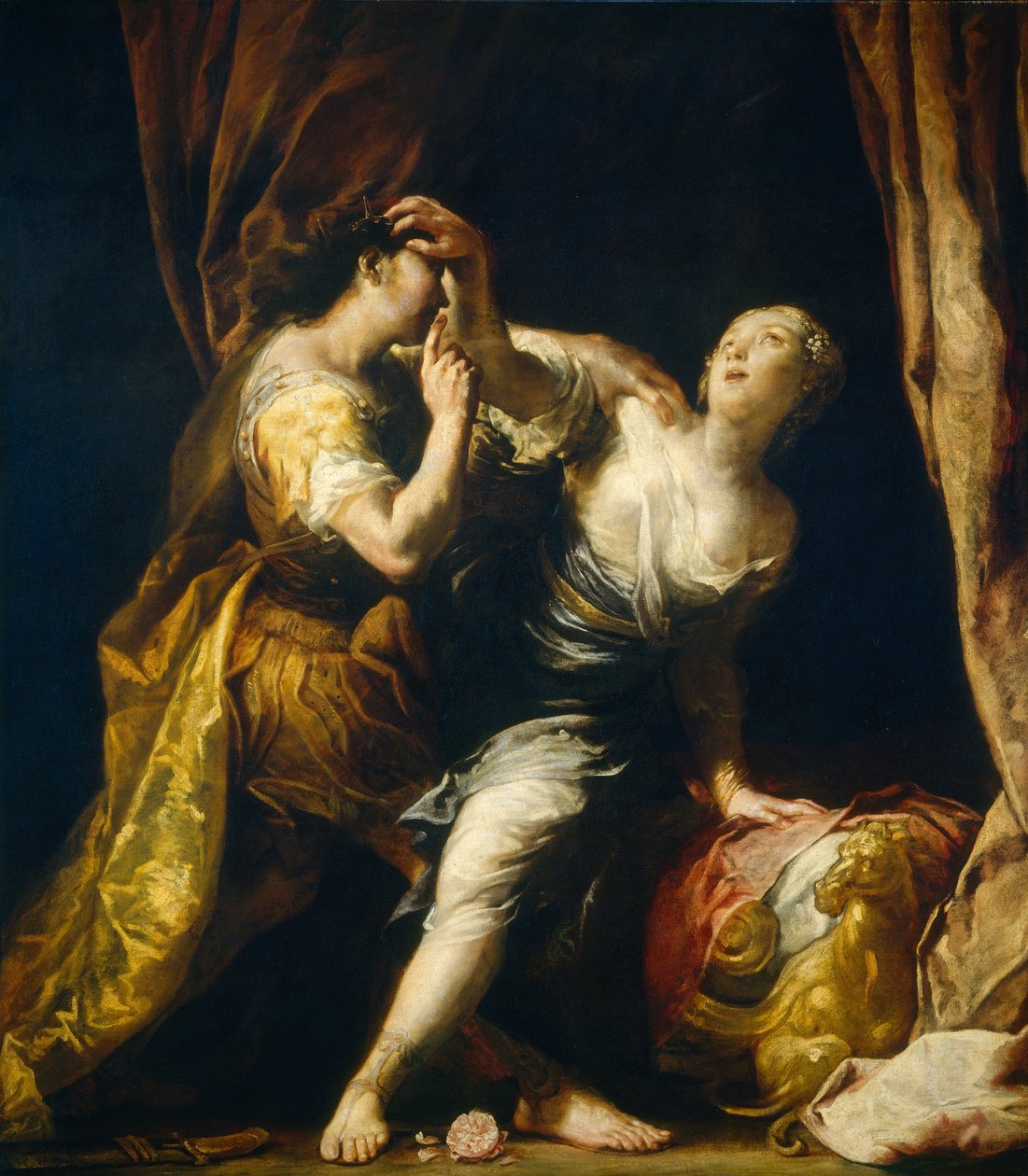 Tarquin og Lucretia af Giuseppe Maria Crespi