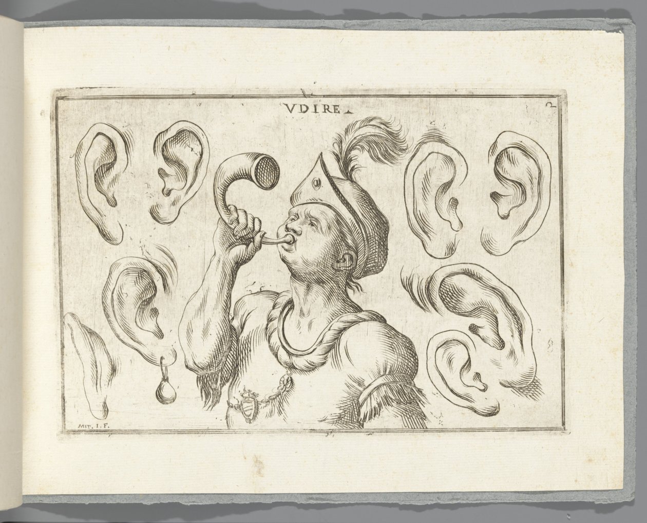 høring Udire (titel på objekt) af Giuseppe Maria Mitelli
