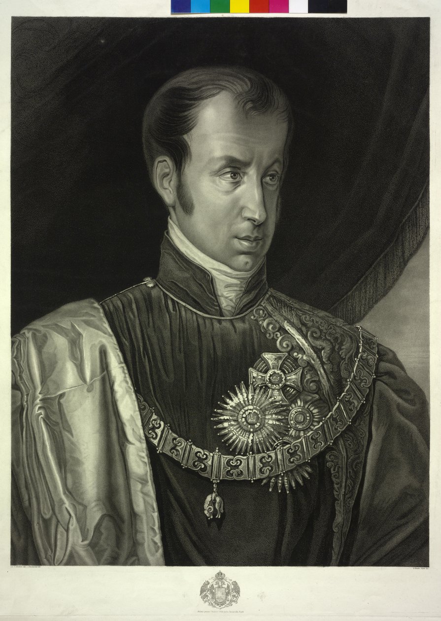 Kejser af Østrig Ferdinand I af Giuseppe Molteni
