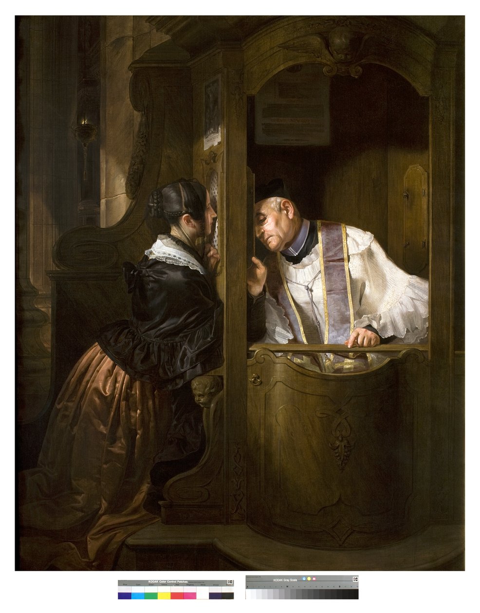 Bekendelsen, 1838 af Giuseppe Molteni