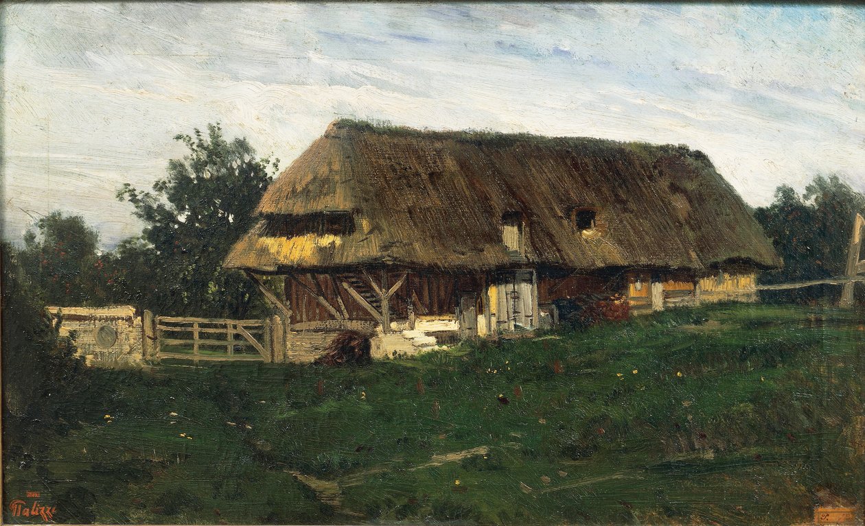 Landsted af Giuseppe Palizzi