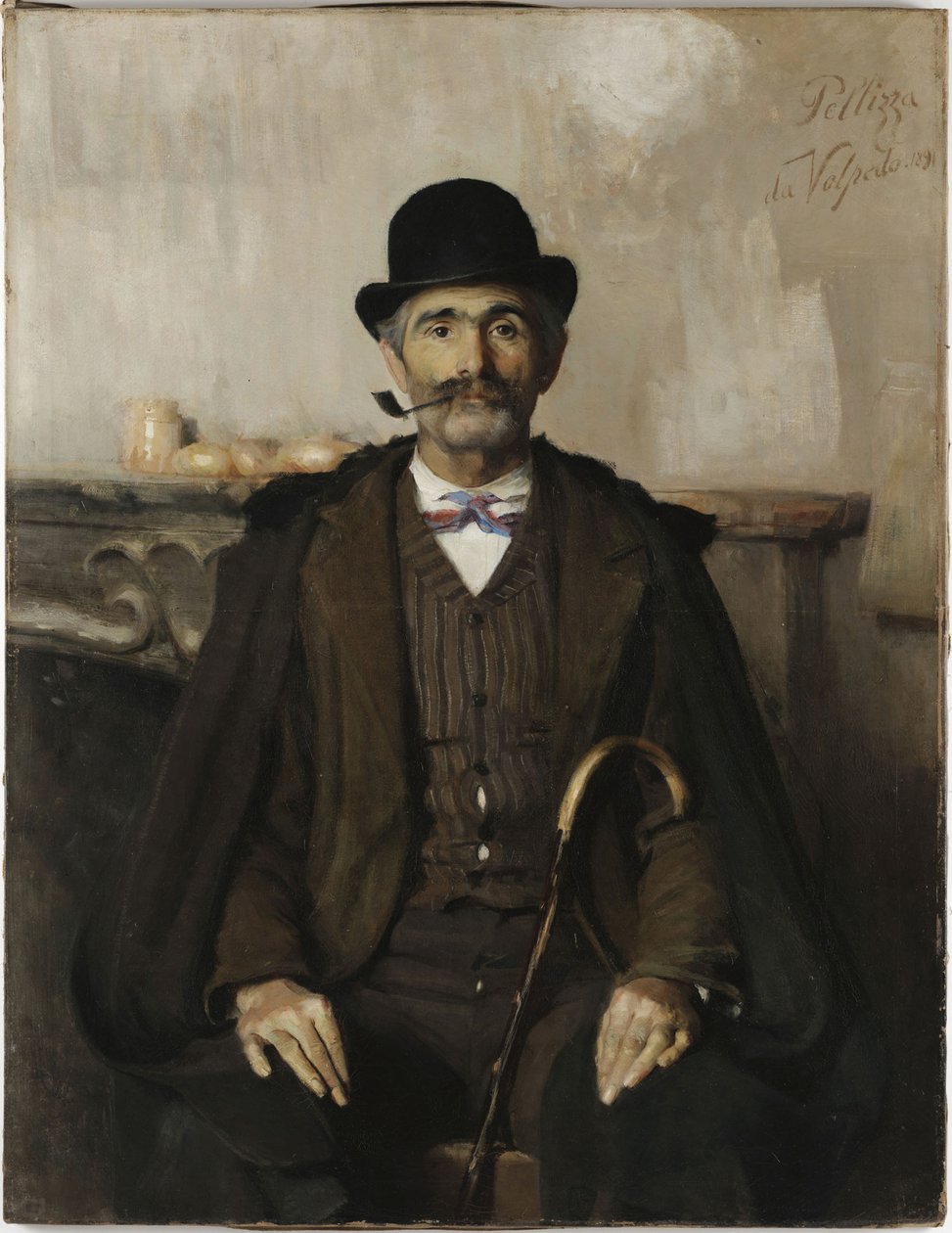 Mægleren, 1891. af Giuseppe Pellizza da Volpedo