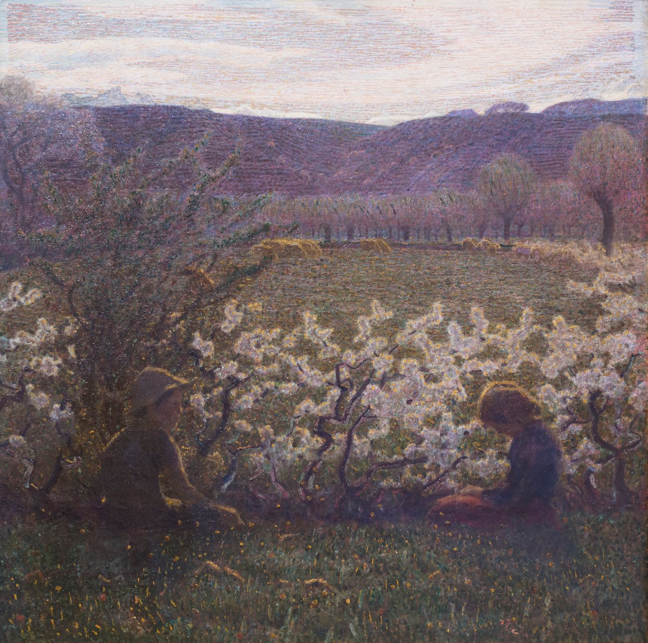 Blomstrende eng af Giuseppe Pellizza da Volpedo