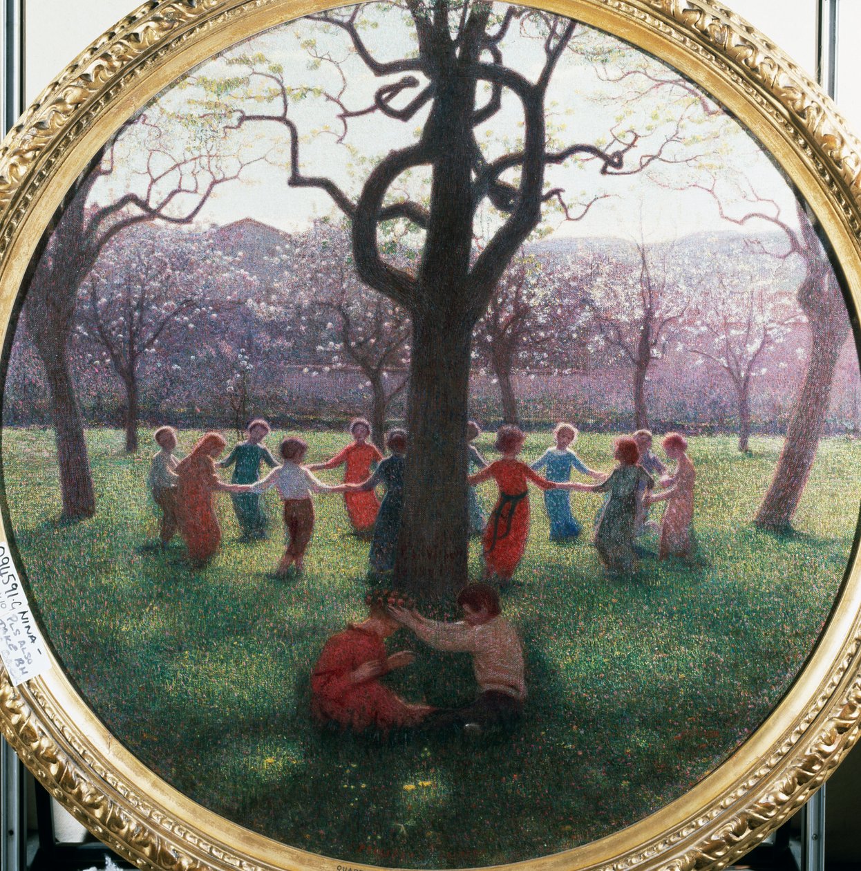 Forårsidyl af Giuseppe Pellizza da Volpedo