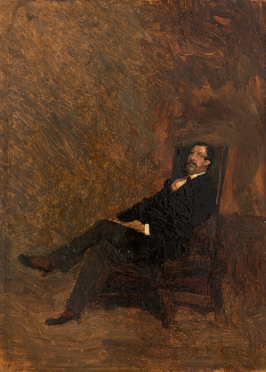 Jean Hippolyte Cartier de Villemessant 1810-1879. af Giuseppe de Nittis