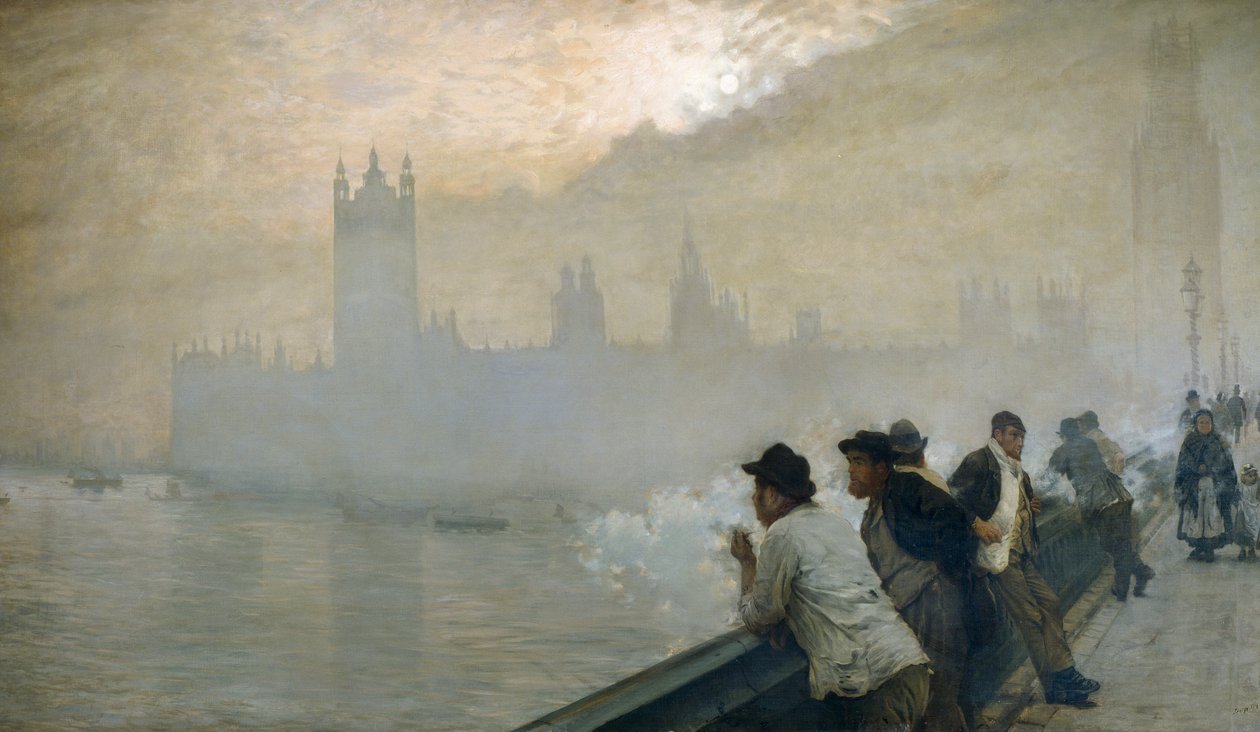 Westminster af Giuseppe or Joseph de Nittis