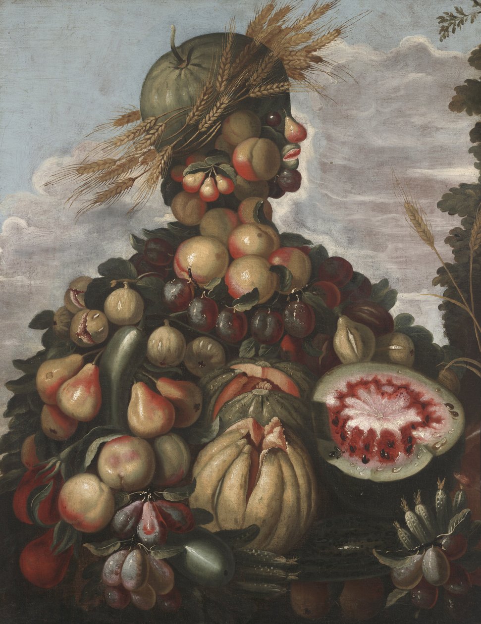 Efterår, ca. 1580-1600 af Giuseppe style of Arcimboldo