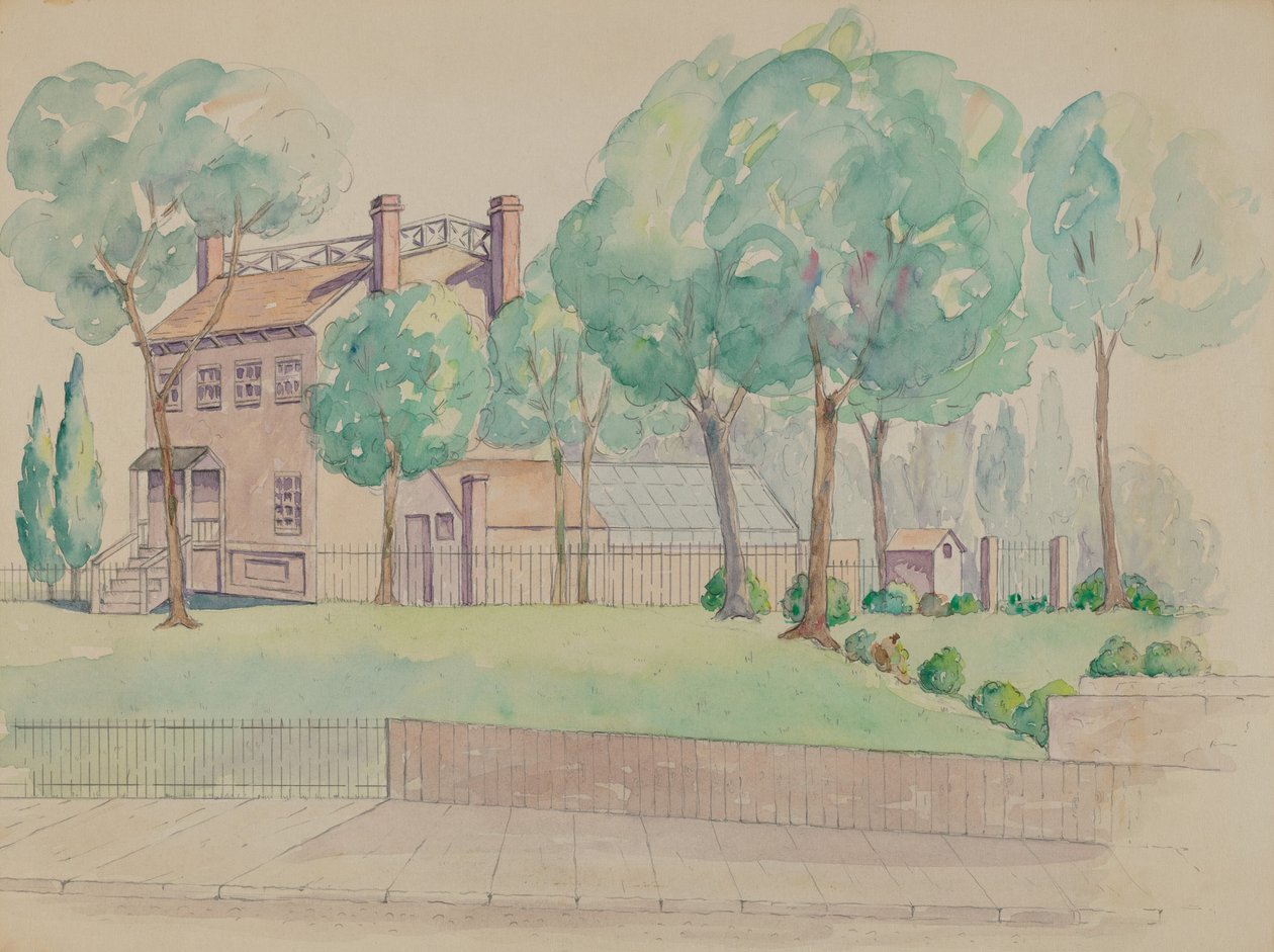 Kassel ejendom, c. 1936. af Gladys Cook
