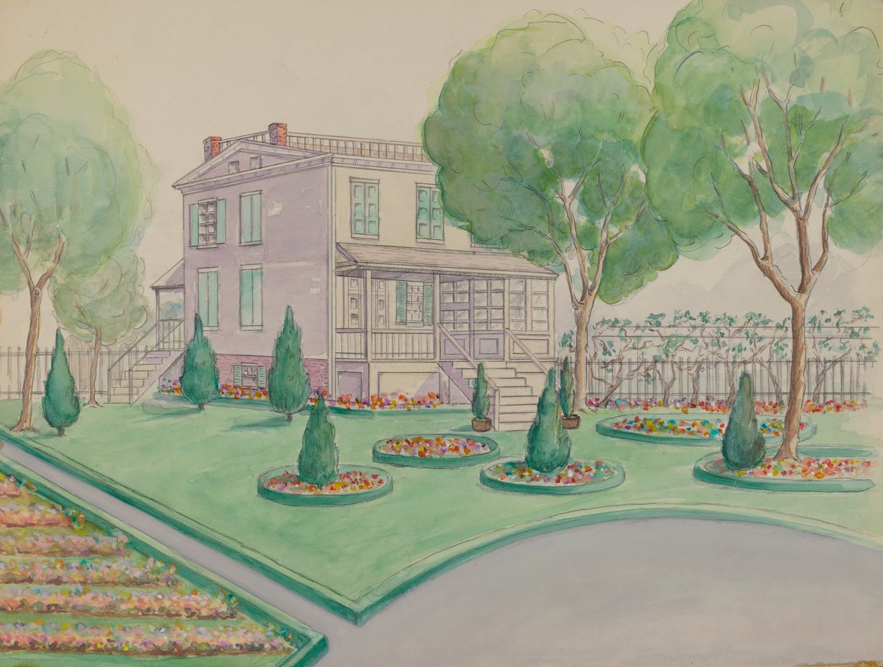Caster Estate, ca. 1936. af Gladys Cook