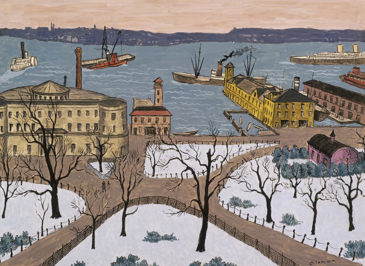 Batteripark af Glenn O Coleman