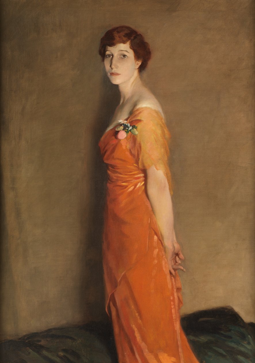 Frøken Isabel McBirney af Glyn Warren Philpot