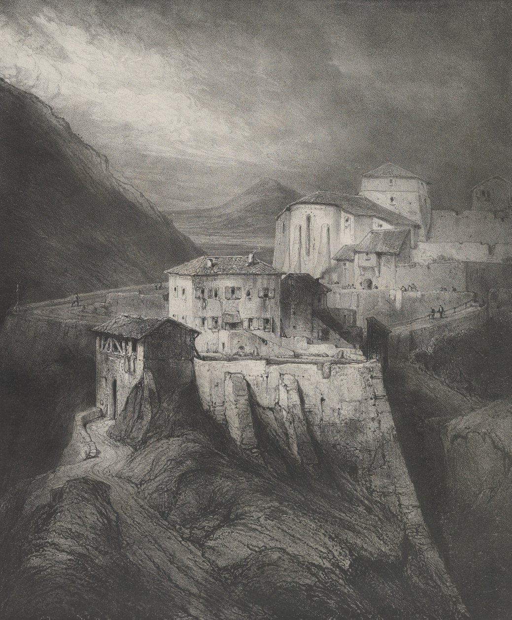 Saint Jean-kirken, Thiers, 1831. af Godefroy Engelmann