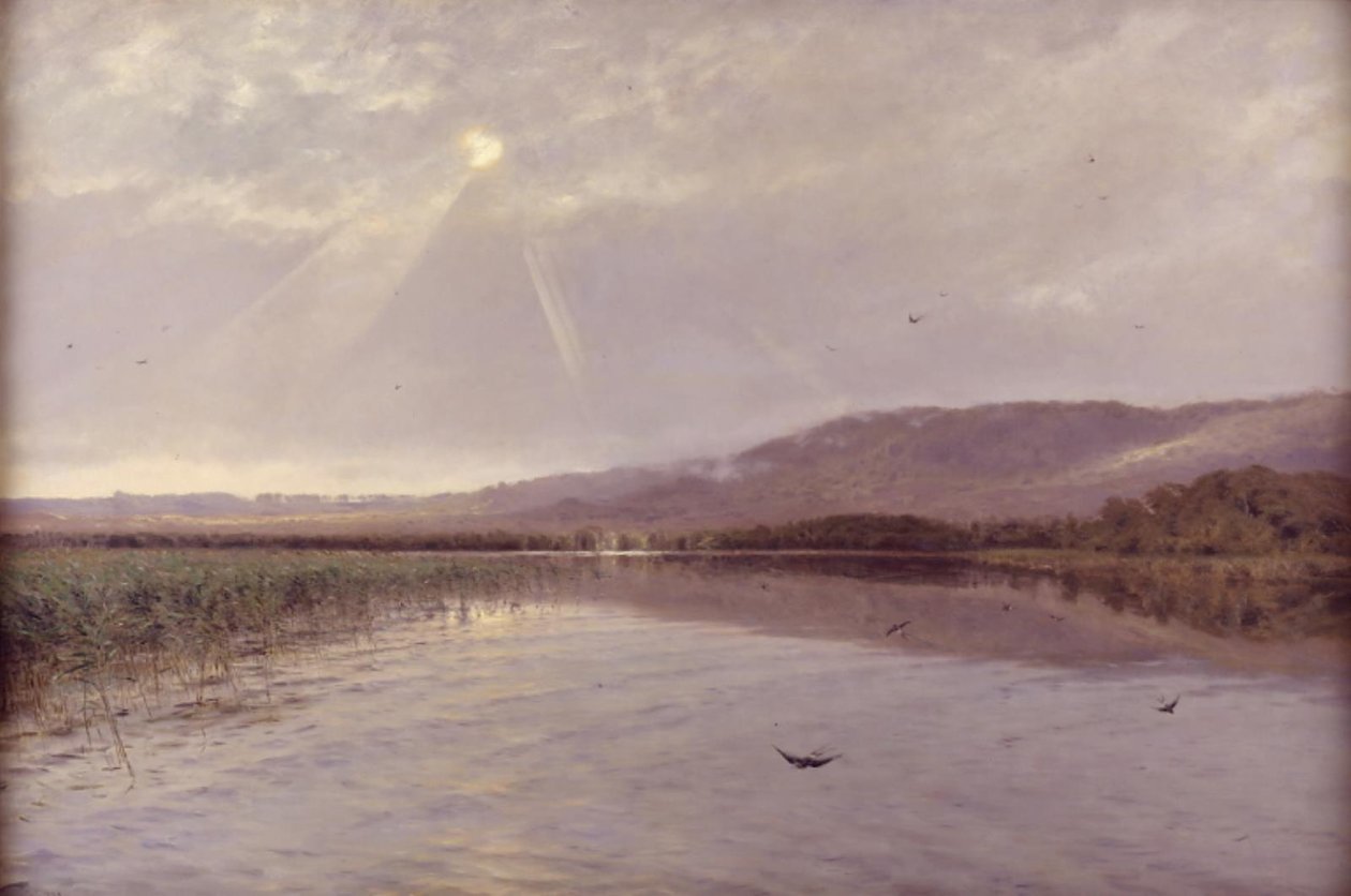 En sø i Himmelbjergdistriktet, Jylland af Godfred Christensen