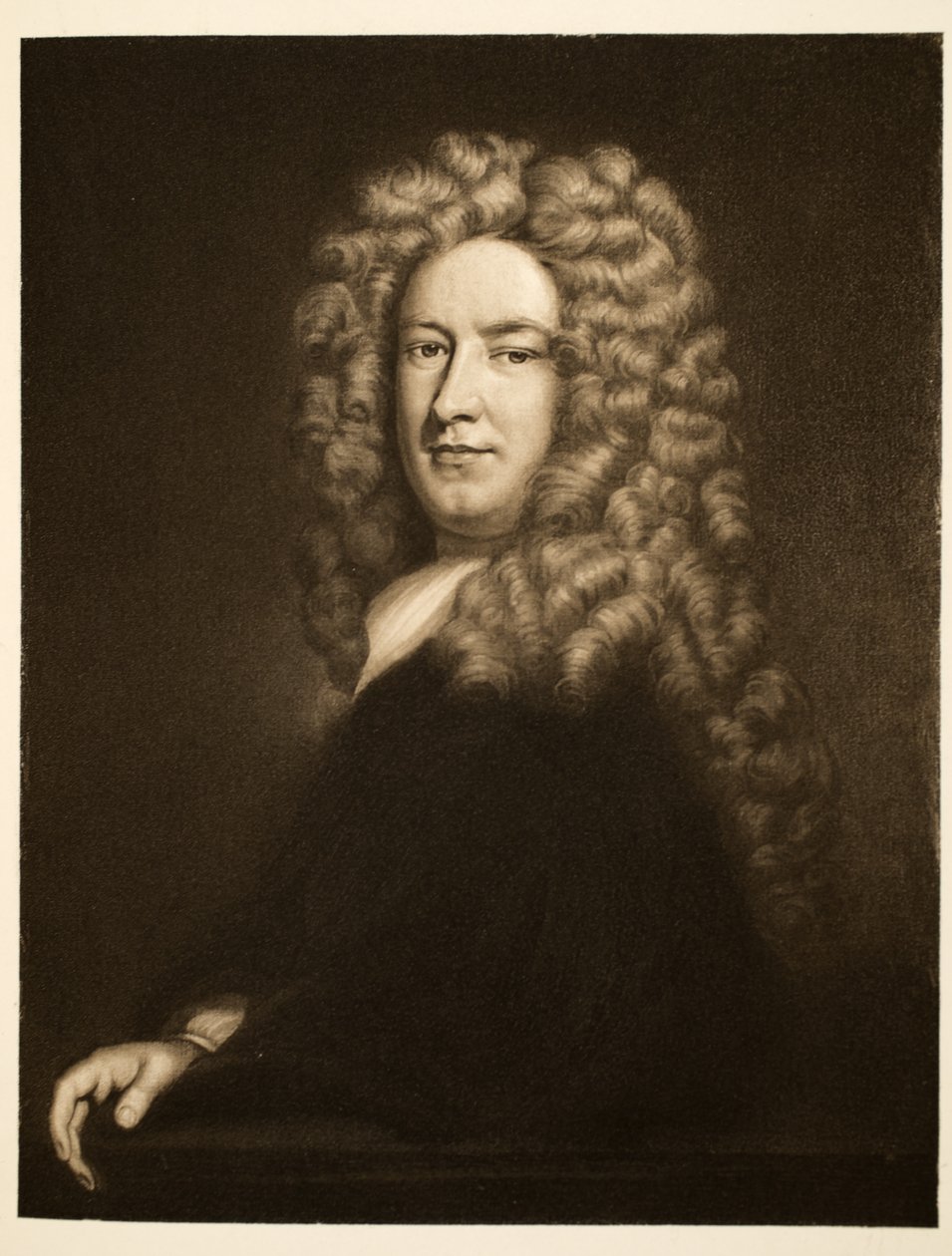 Sir Samuel Garth, pub. 1902 (collotype) af Godfrey Kneller