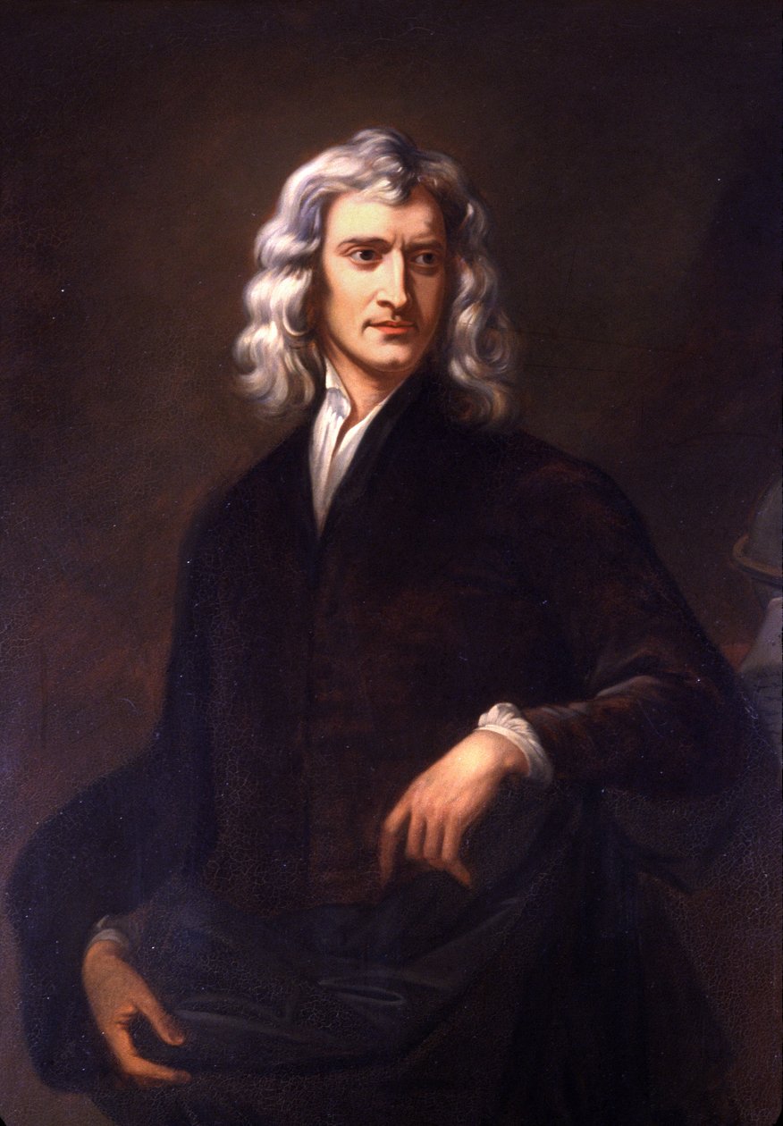 Isaac Newton (maalaus) af Godfrey (after) Kneller