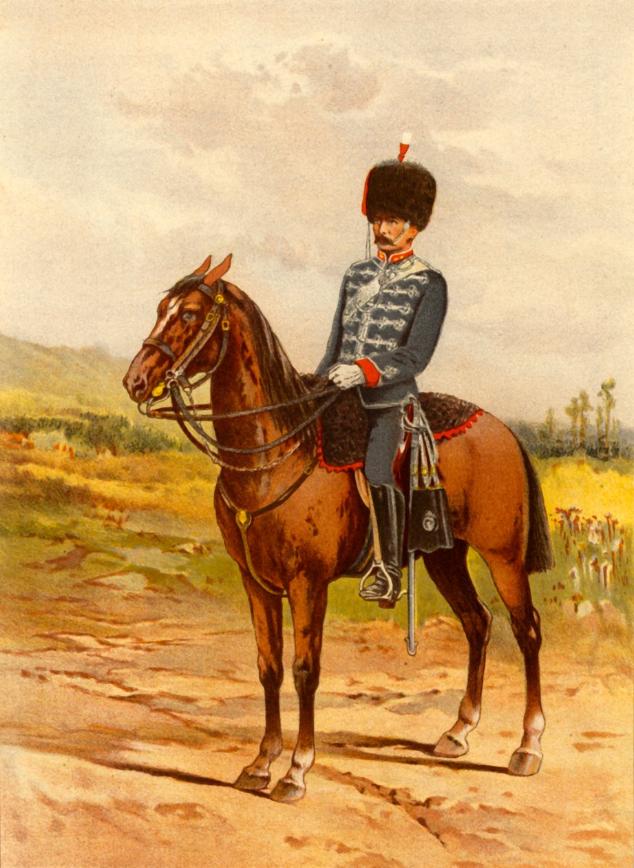 The Honourable Artillery Company Cavalry, 1890. af Godfrey Douglas Giles