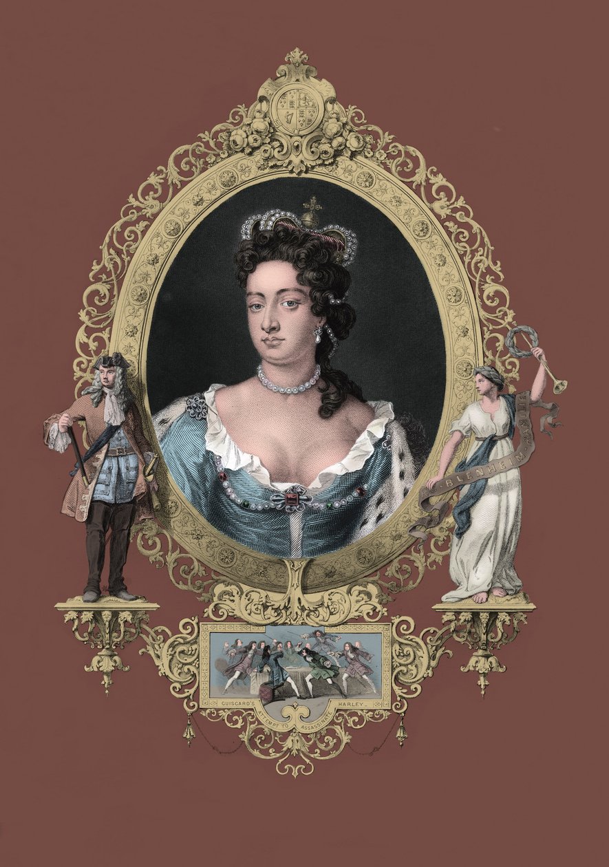 Anne Dronning af Storbritannien af Godfrey Kneller