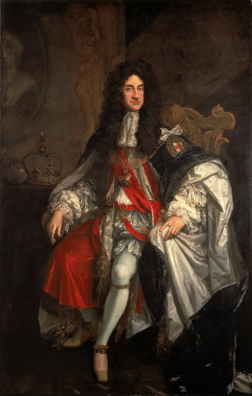 Kong Charles II af Godfrey Kneller
