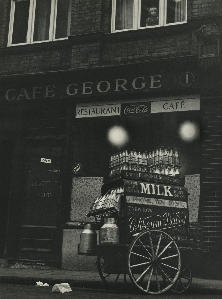 Gadebillede i London 1950