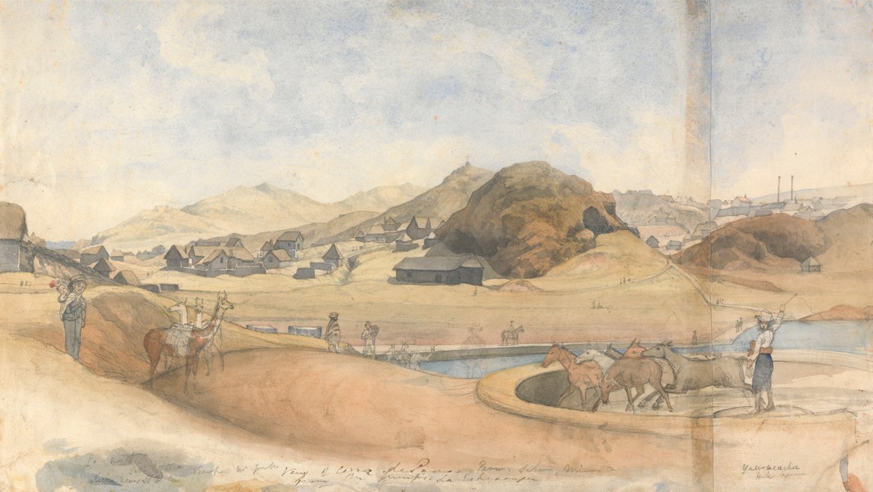 Arbejdsløshedshegn, Lima af Godfrey Thomas Vigne