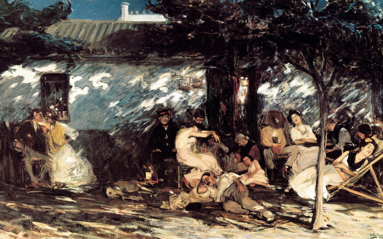 Sommeraften i Sevilla af Gonzalo Bilbao Martinez