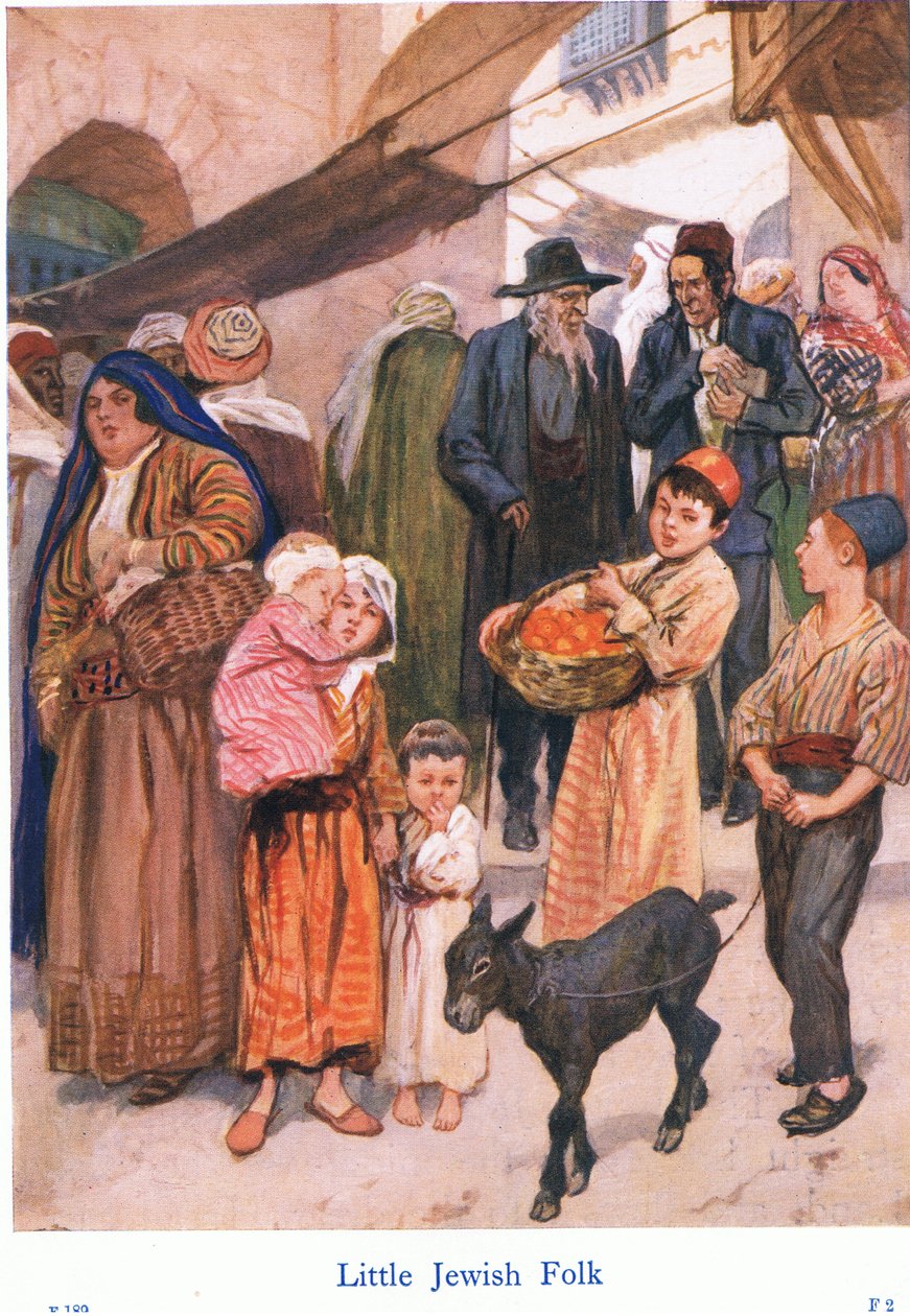 Lille jødisk folk af Gordon Frederick Browne