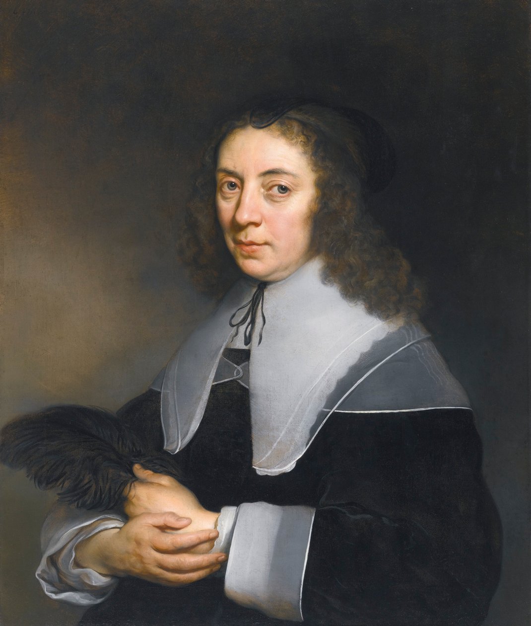 Portræt af Dorothea Berck af Govert Flinck