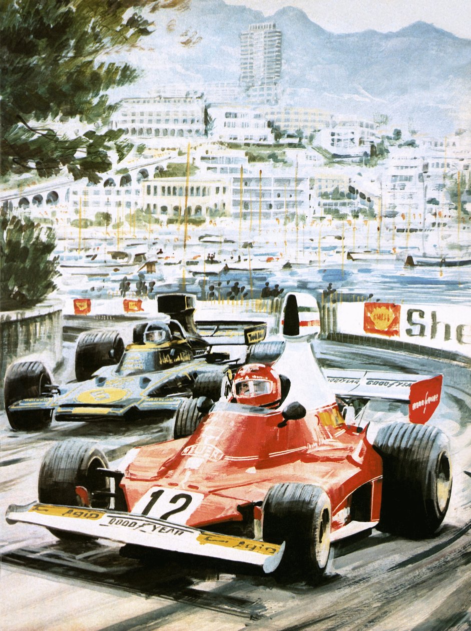Niki Lauda af Graham Coton