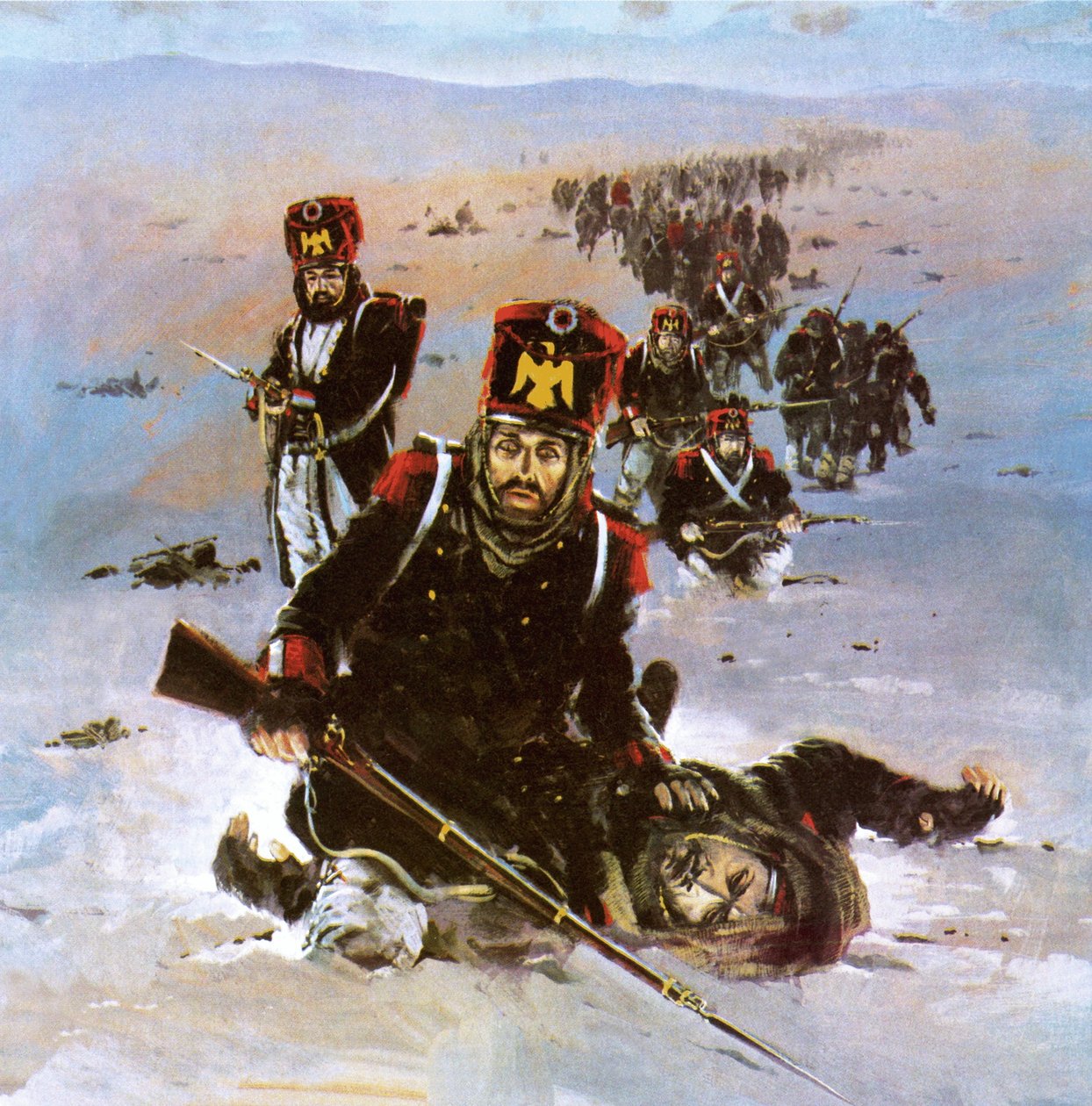 Det franske tilbagetog fra Moskva i 1812 af Graham Coton