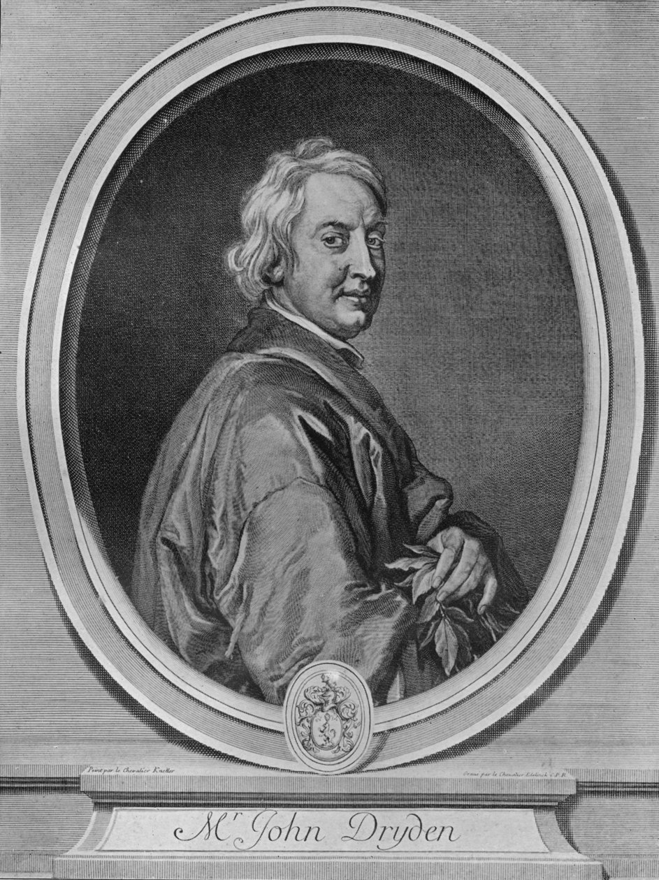 John Dryden, c1700 af Gérard Edelinck