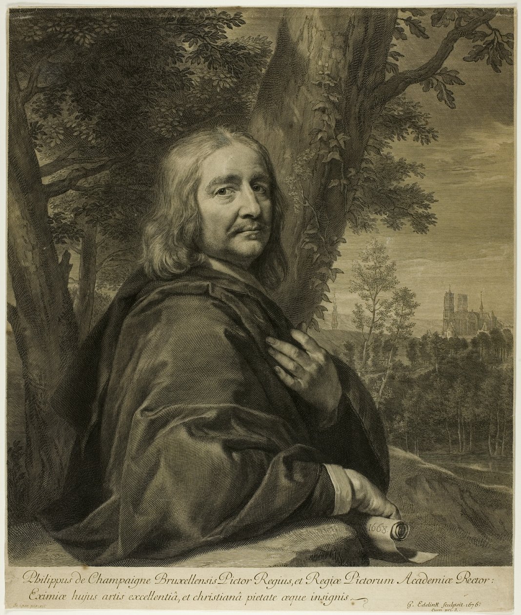 Filip af Champaigne af Gérard Edelinck