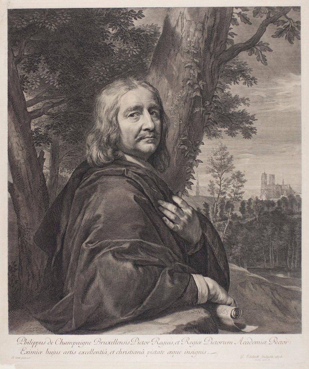 Filip af Champaigne af Gérard Edelinck