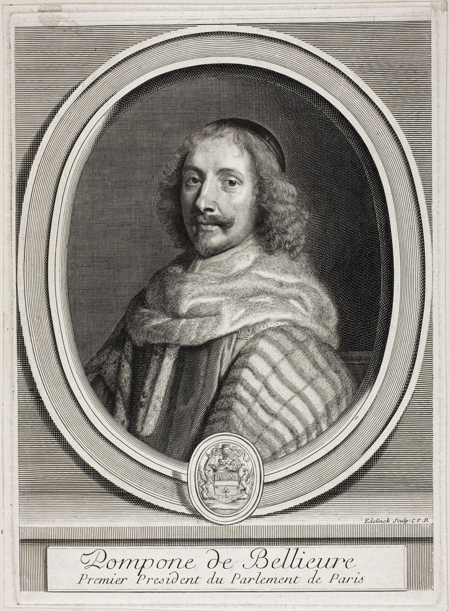 Pompon de Bellièvre af Gérard Edelinck
