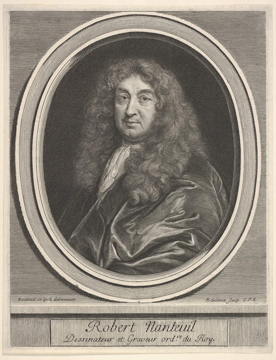 Robert Nanteuil. af Gérard Edelinck