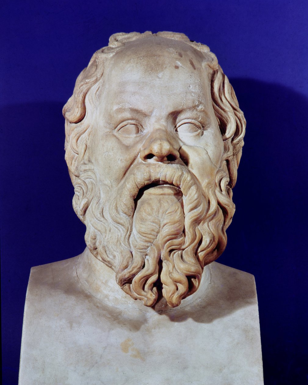 Buste af Sokrates (470-399 f.Kr.) af Greco Roman