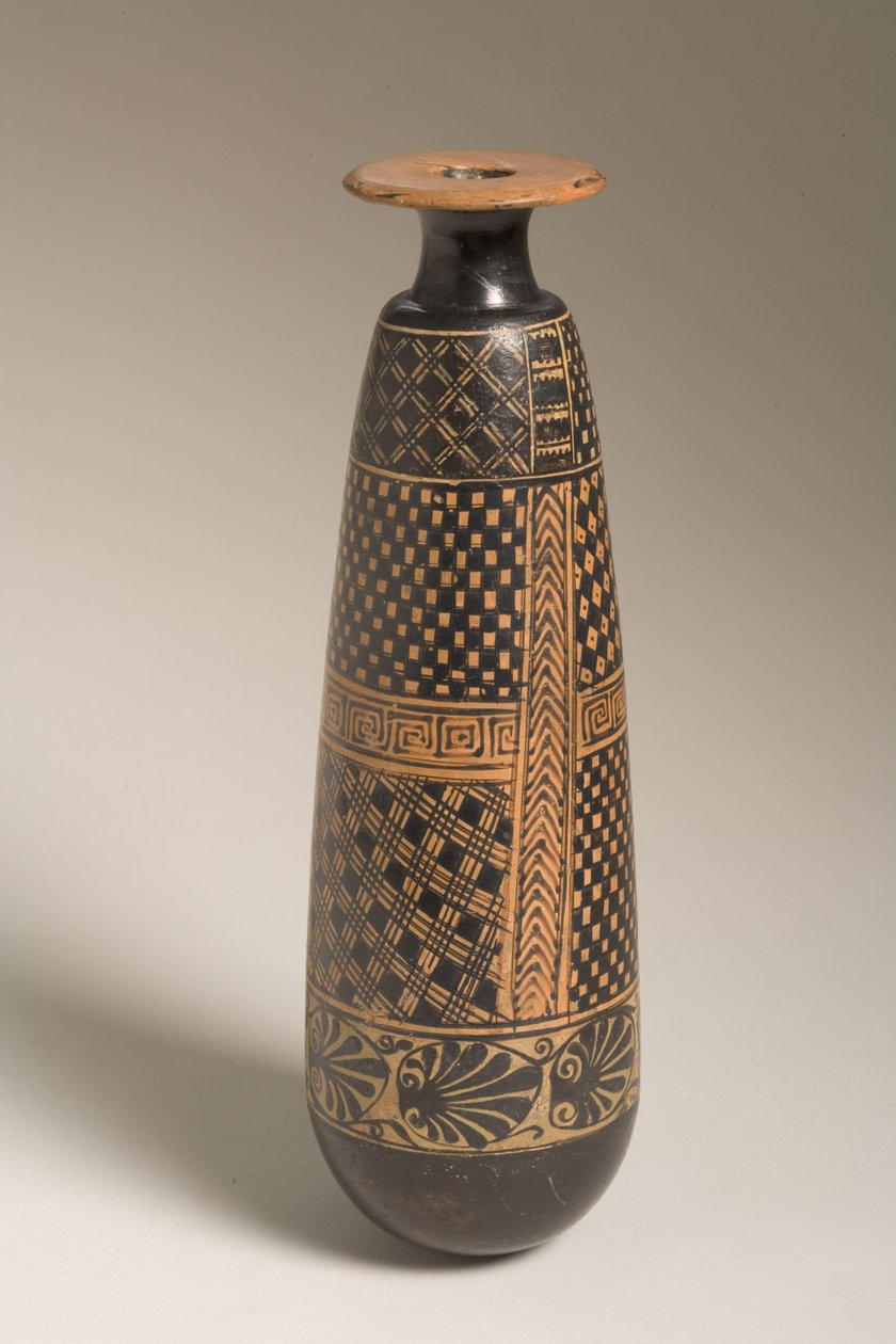 Attisk alabastron (terracotta) af Greek