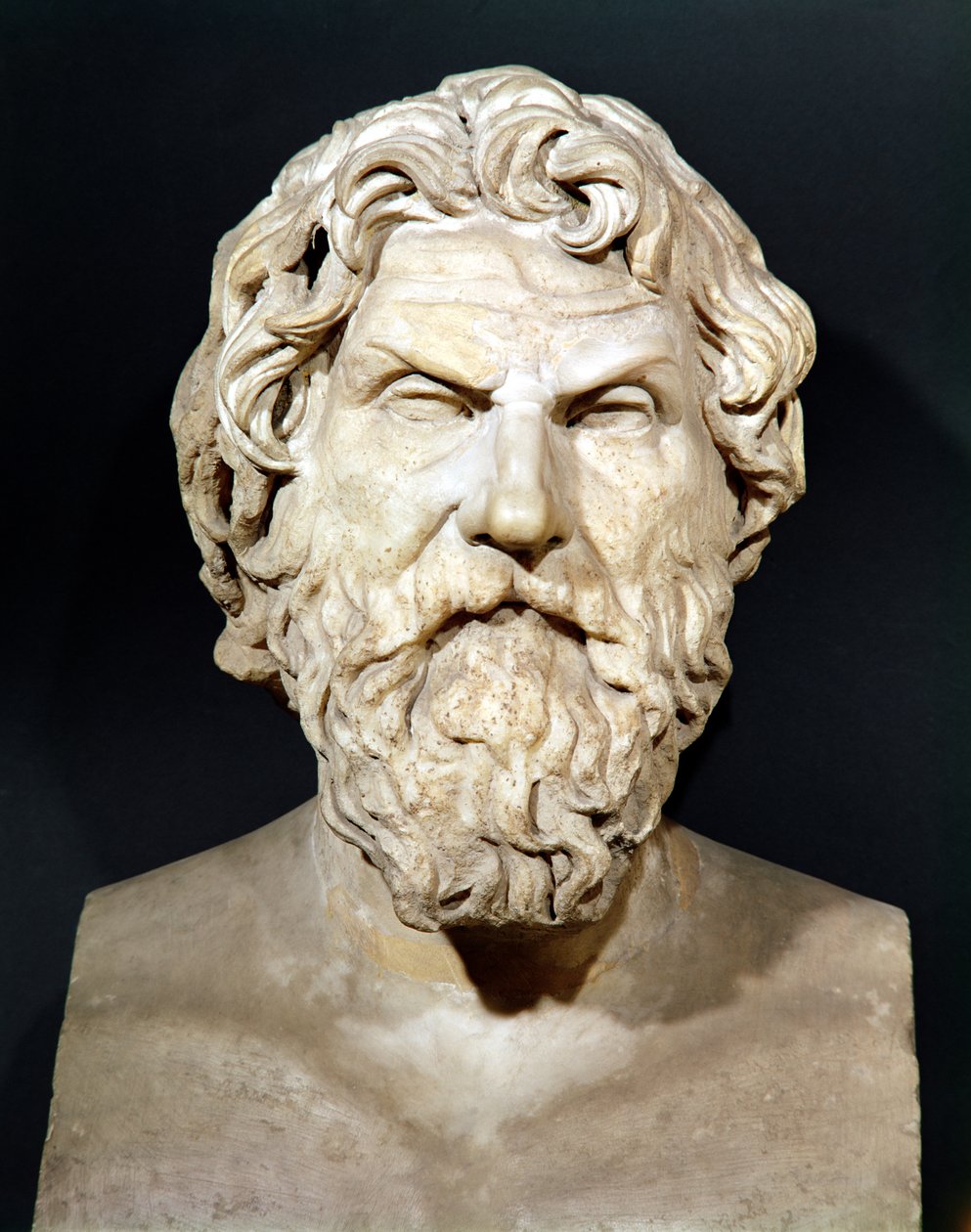 Buste af Antisthenes (ca.440-c.371 f.Kr.) af Greek