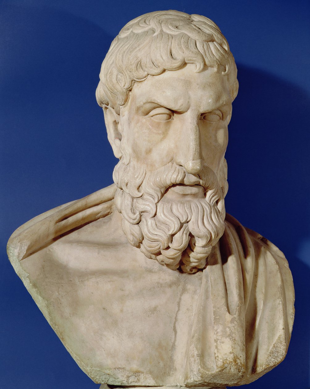 Buste af Epicurus (341-270 f.Kr.) af Greek