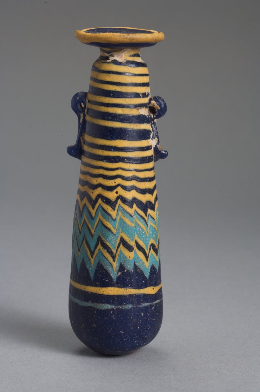 Sandcore alabastron (glas) af Greek