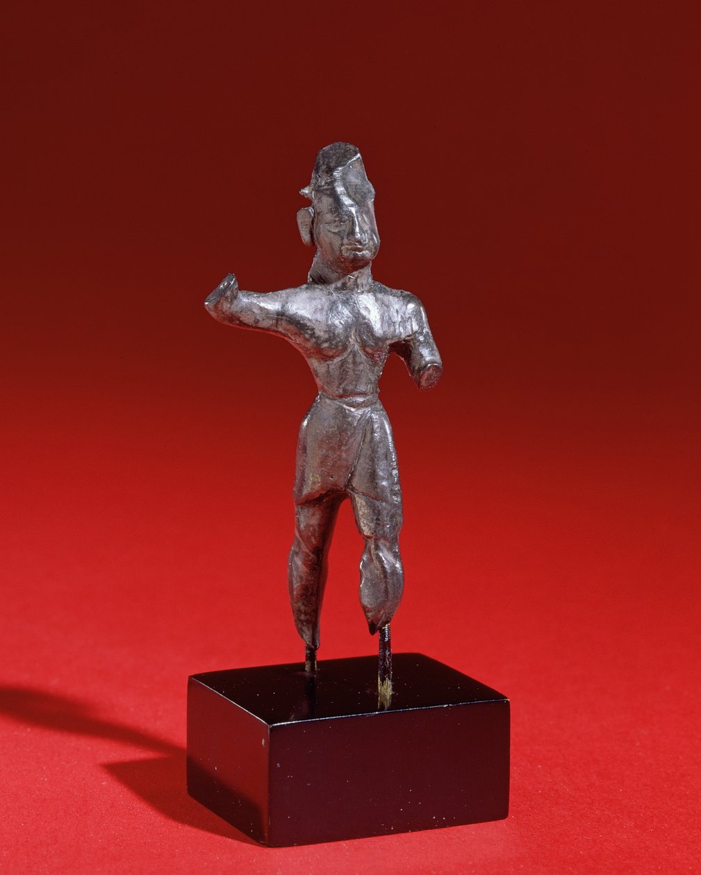 Statuette af en kriger, Grækenland, sandsynligvis ca. 1600 f.Kr. (sølv) af Greek