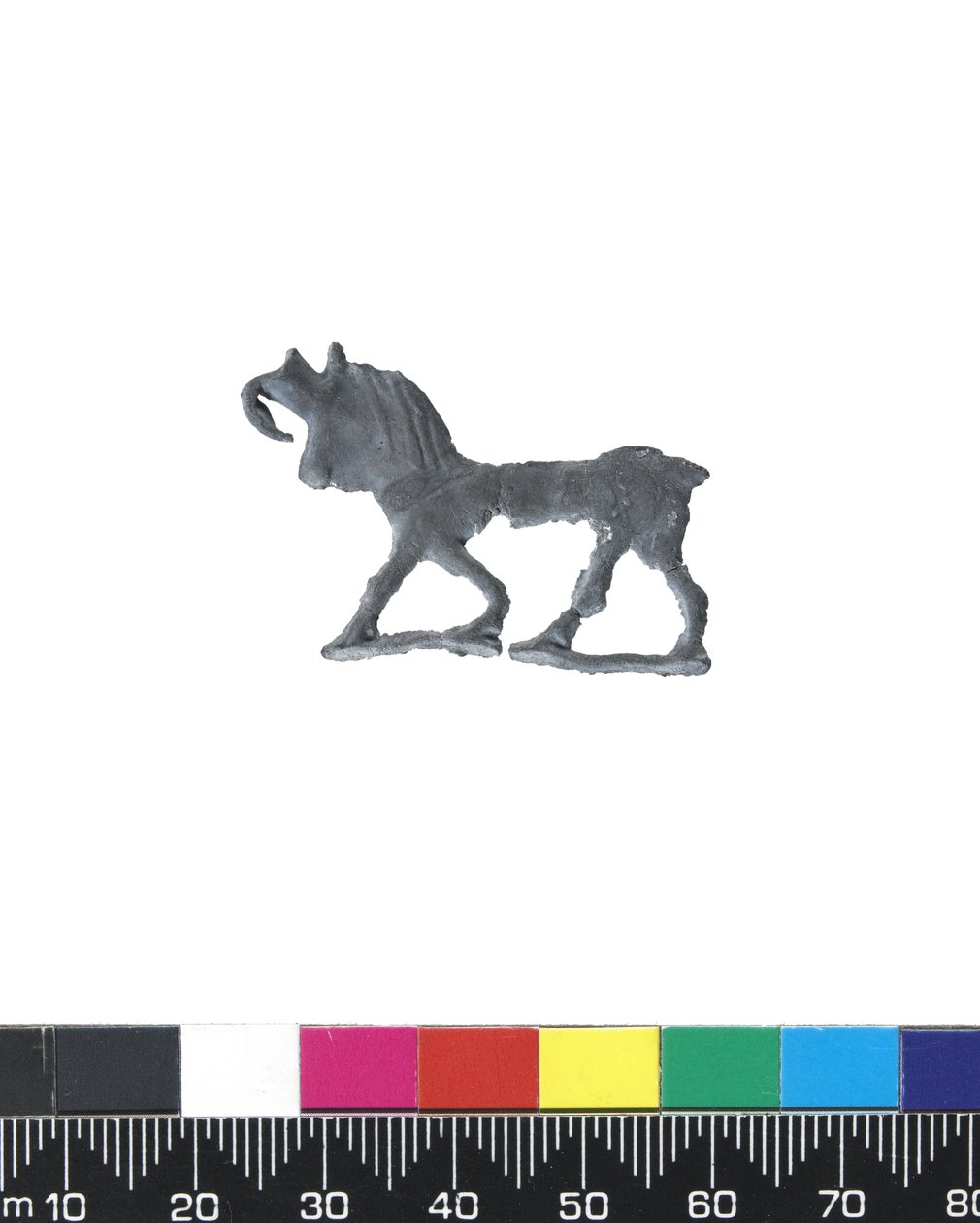 Figur af en hest (bly) af Greek