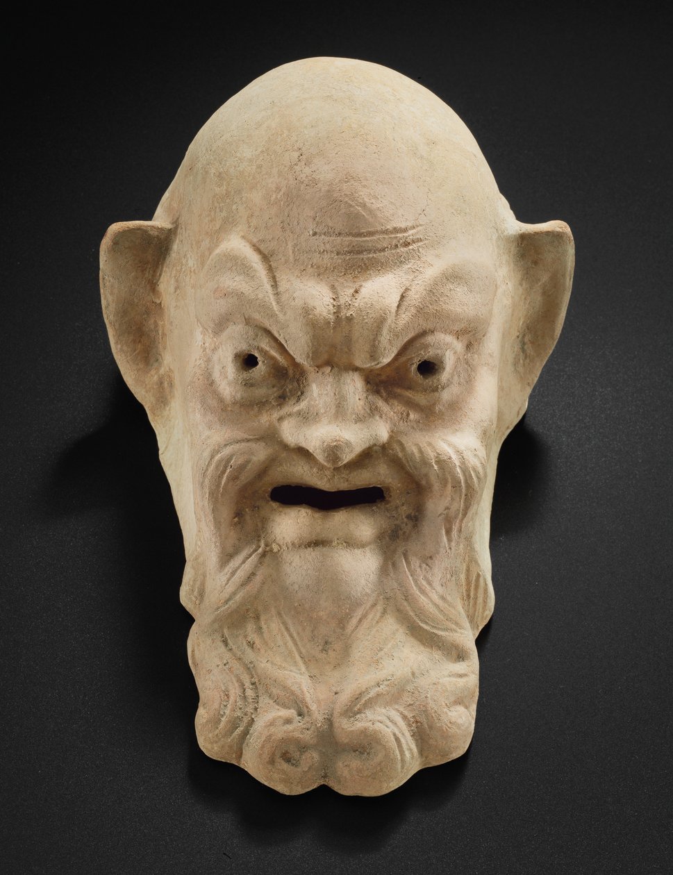 Maske af Pornoboskos af Greek