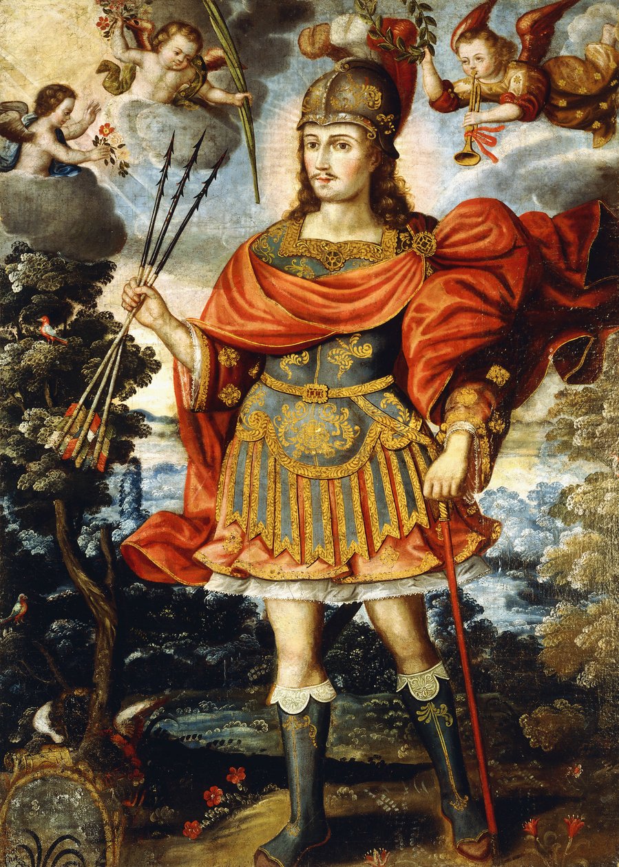 Sankt Sebastian, ca. 1620 af Gregorio Gamarra