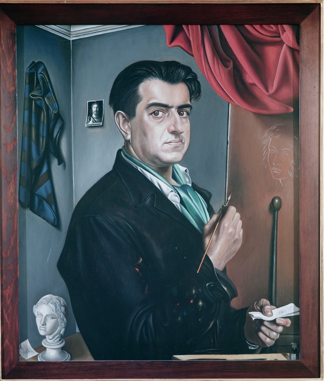 Selvportræt af Gregorio Sciltian