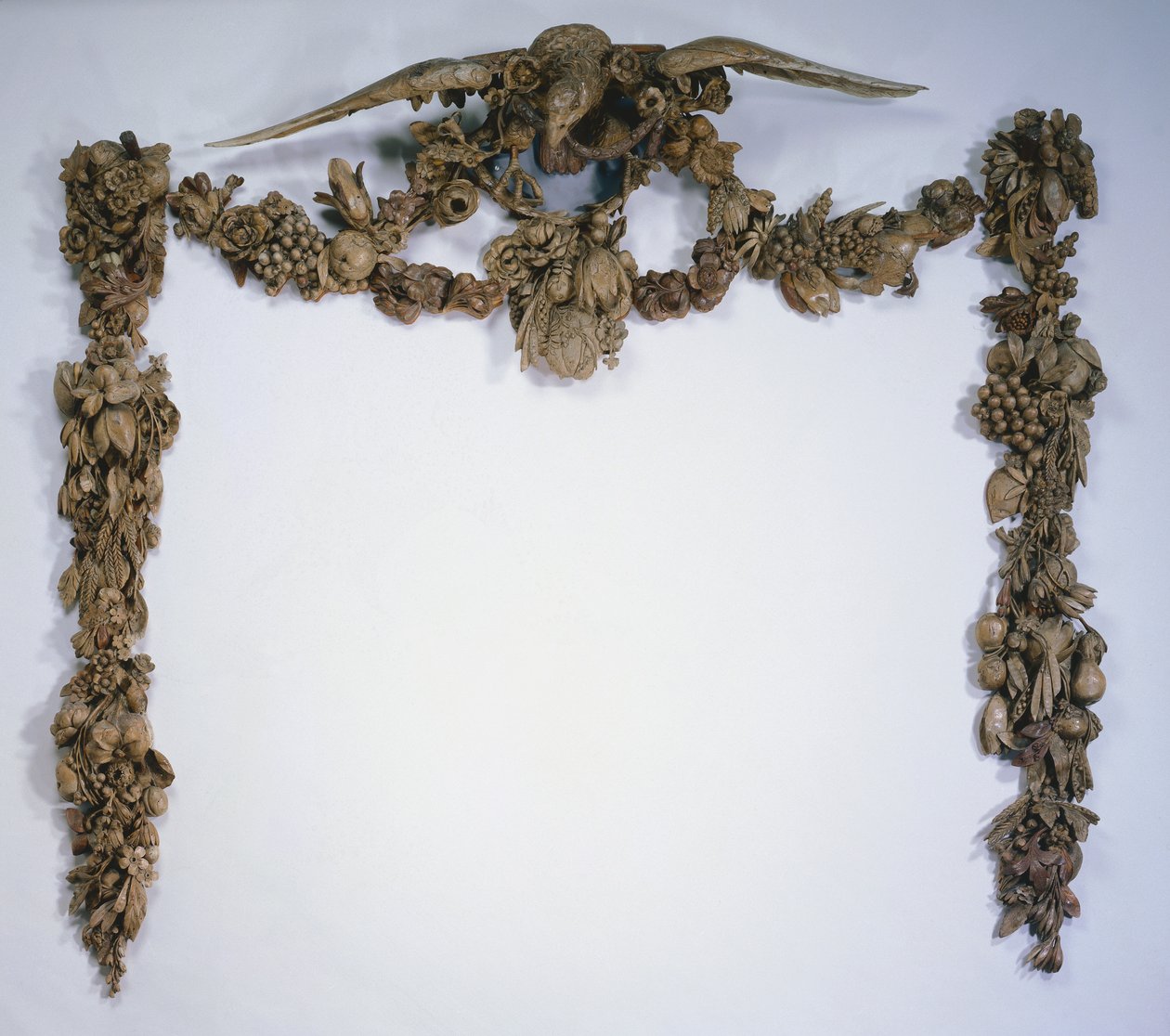 Overkappe dekoration, ca. 1675-1677. af Grinling Gibbons