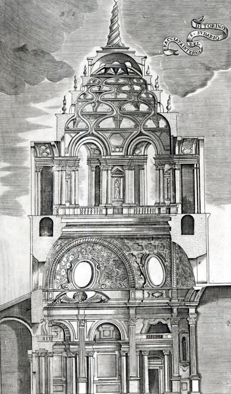 Arkitektonisk illustration, fra 